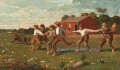 Snap The Whip Realismus Maler Winslow Homer